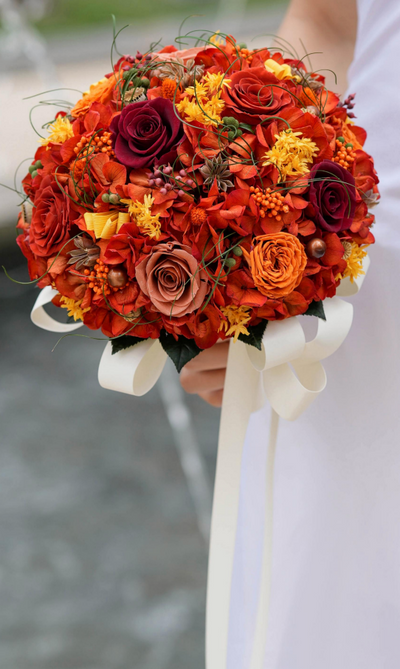 Colors of Love Bridal Collection Preserved Mixed Floral
