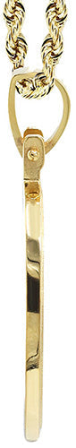 Woman of God 10K Yellow Gold Round Pendant