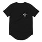 Crowned Men's Curved Hem Short Sleeve T-Shirt