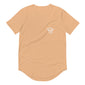 Crowned Men's Curved Hem Short Sleeve T-Shirt
