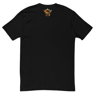 Abstraction of Colors Unisex Short Sleeve T-shirt | Black