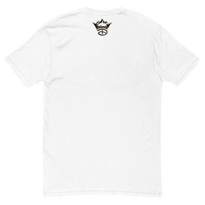 Crowned Perspective: Ocean Eyes Unisex Short Sleeve T-shirt | White