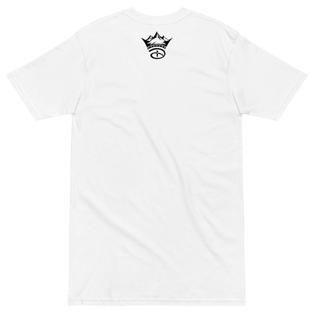 De la David Unisex Oversized Heavyweight Short Sleeve T-shirt | White