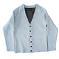 Off White Unisex Woven Cardigan