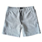 White Unisex Woven Shorts