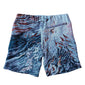 Fluid Flames & Smoke Unisex Woven Shorts