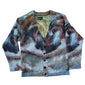Distant Visual Perspective Unisex Woven Cardigan