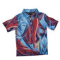 Abstraction of Her Unisex Woven Polo Shirt