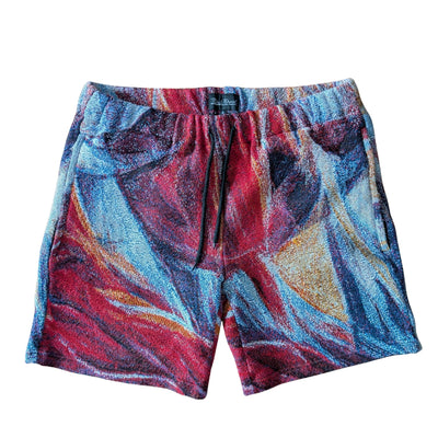 Abstraction of Her Unisex Woven Shorts
