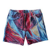 Abstraction of Her Unisex Woven Shorts