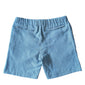 Light Blue Unisex Woven Shorts