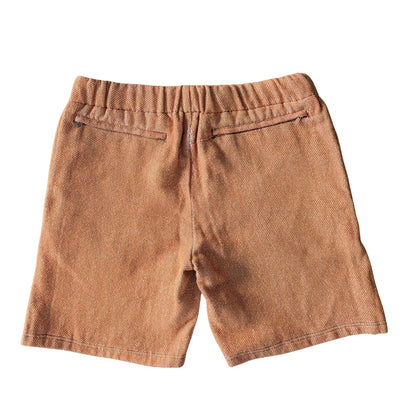 Orange Unisex Woven Shorts