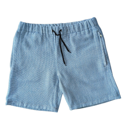Light Blue Unisex Woven Shorts