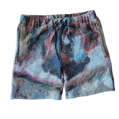 Distant Visual Perspective Unisex Woven Shorts