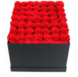 Square Box Preserved Roses