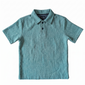 Green Unisex Woven Polo Shirt