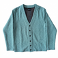 Green Unisex Woven Cardigan