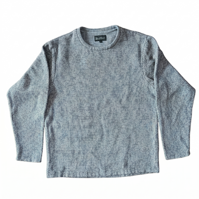 Grey Unisex Woven Sweater