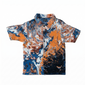 New York Knicks Fluid Dreams Unisex Woven Button Up Short Sleeve Shirt