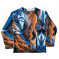 New York Knicks Abstraction of Her Unisex Woven Cardigan