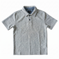 Off White Unisex Woven Polo Shirt