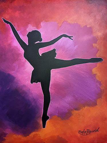 Representation: Ballet Rolled Canvas Print 3 Piece Set