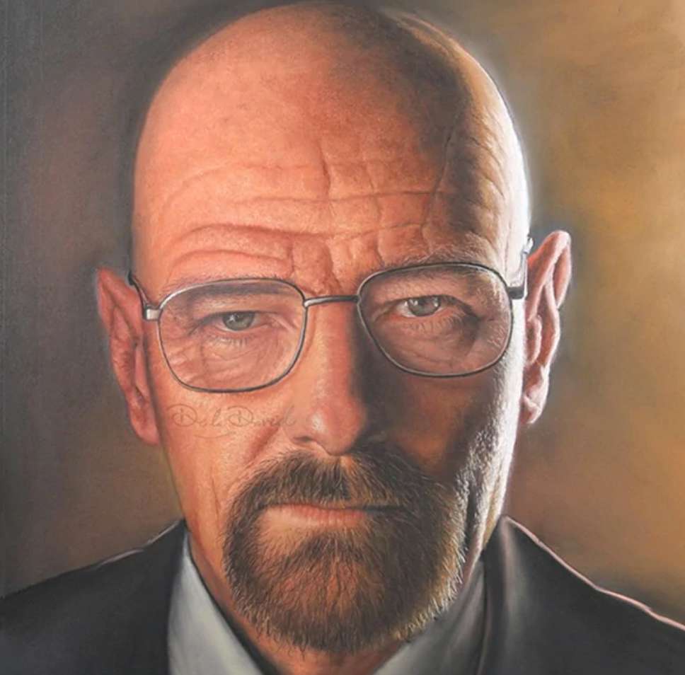 Heisenberg, The Cold Command Rolled Canvas Print