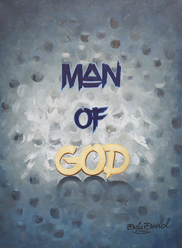 Man of God Hand Painted Canvas