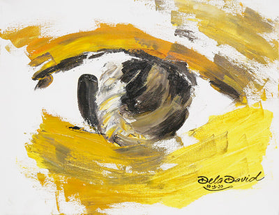 Loose Perspective Rolled Canvas Print