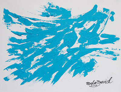 Abstraction of Joy Rolled Canvas Print