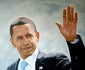 President Barack Obama Rolled Canvas