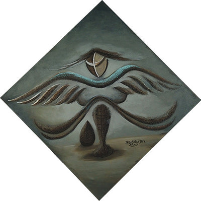 Woman of God Imagery Rolled Canvas Print