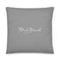 Cold Perspective Throw Pillow