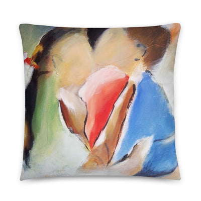 Youthful Innocence Throw Pillow
