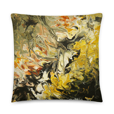 Fluid Dreams Throw Pillow
