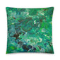 Fluid Depiction Throw Pillow