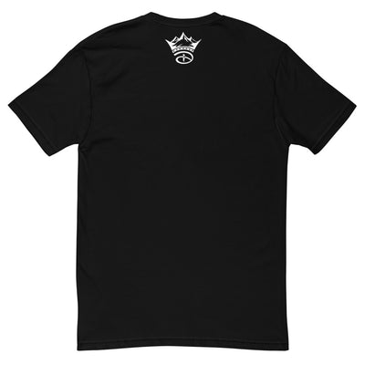 Creative Face Unisex Short Sleeve T-shirt | Black & White Colorway