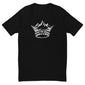 Wear The Crown Unisex Short Sleeve T-shirt | Black & Silver Colorway