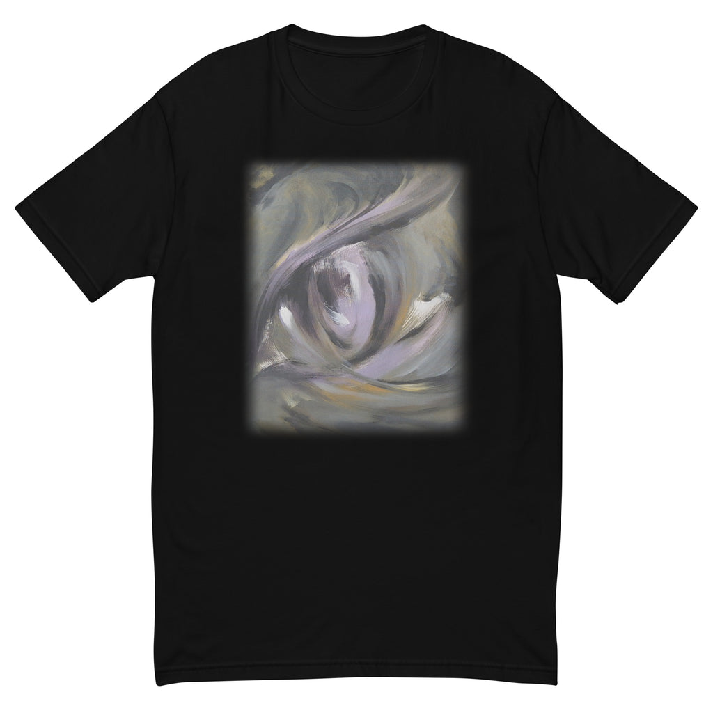 Abstraction of Perspective Unisex Short Sleeve T-shirt | Black