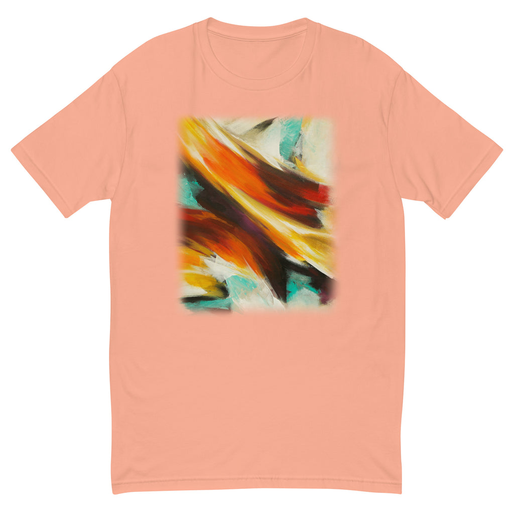 Abstraction of Colors Unisex Short Sleeve T-shirt | Pink
