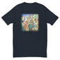 Hues of Youthfulness Unisex Short Sleeve T-shirt | Navy Blue