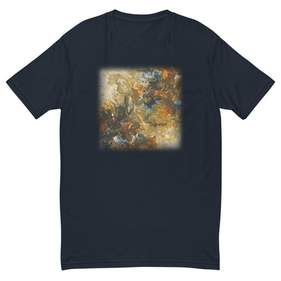 Fluid Separation Unisex Short Sleeve T-shirt | Navy Blue