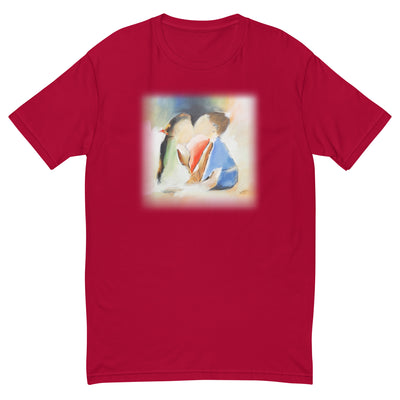Youthful Innocence Unisex Short Sleeve T-shirt | Red