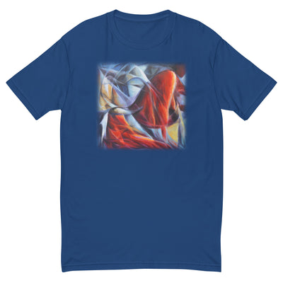 Abstraction of Her Unisex Short Sleeve T-shirt | Royal Blue