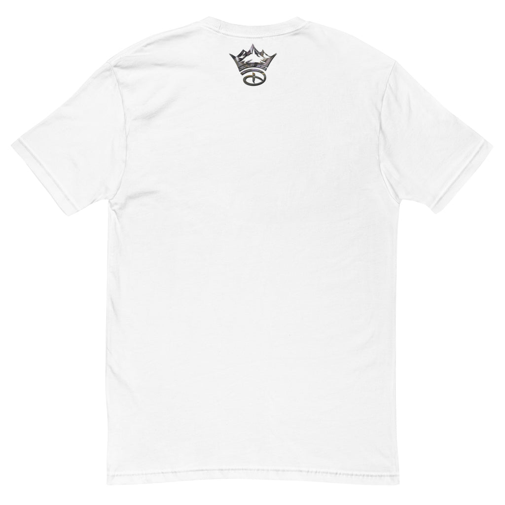 Abstraction of Perspective Unisex Short Sleeve T-shirt | White