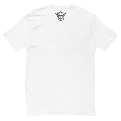 Abstraction of Perspective Unisex Short Sleeve T-shirt | White