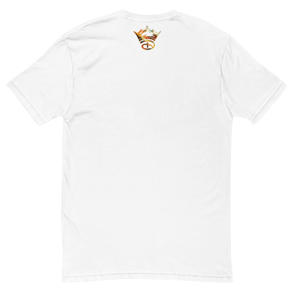 Abstraction of Colors Unisex Short Sleeve T-shirt | White