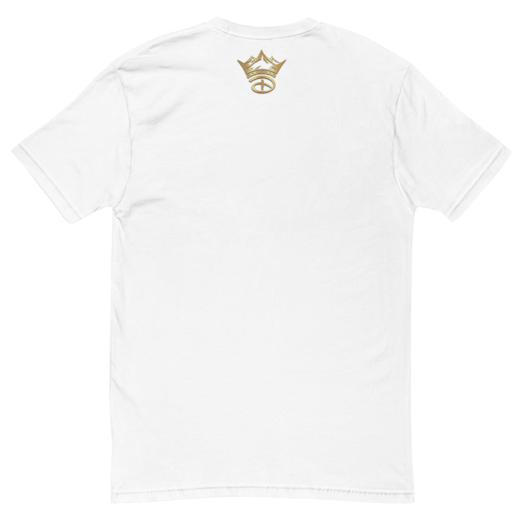 Double Perspective Unisex Short Sleeve T-shirt | White