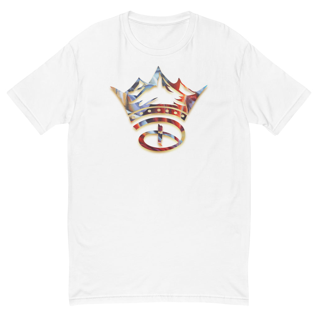 Crowned Unisex Short Sleeve T-shirt | Abstraction of Her
