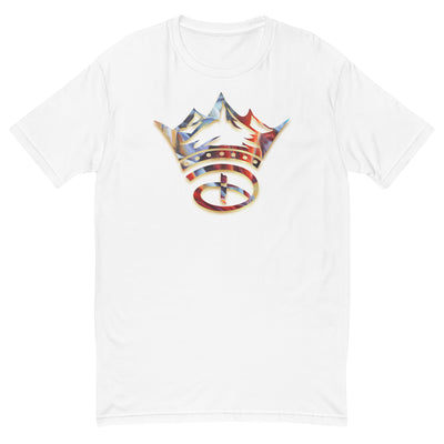 Crowned Unisex Short Sleeve T-shirt | Abstraction of Her